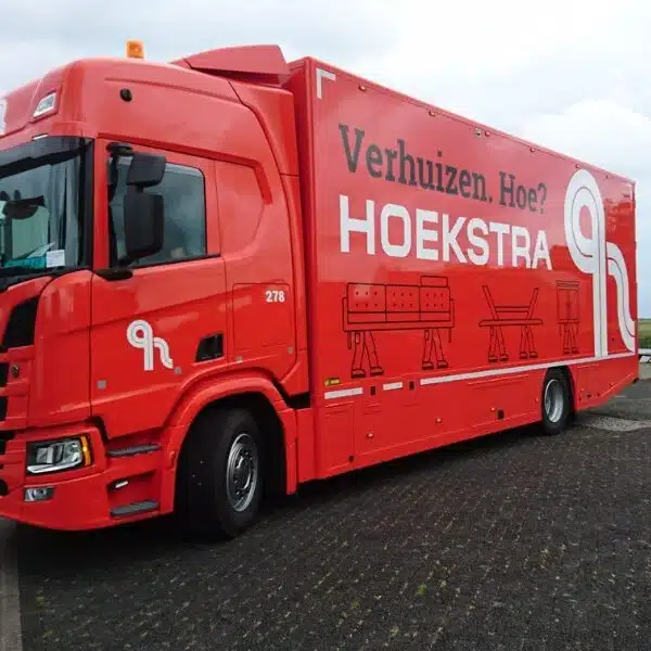Vrachtwagenreclame