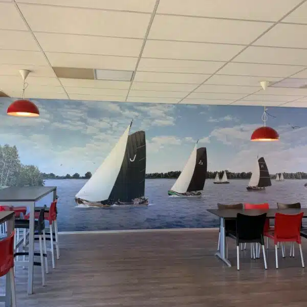 Interieurdecoratie met Airtex wandprint