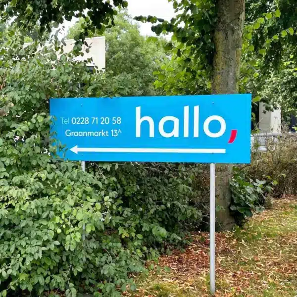 Bewegwijzering Hallo ICT